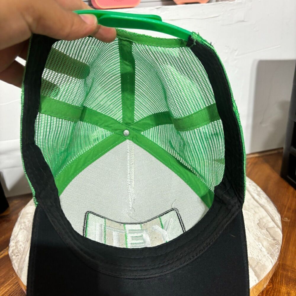 YETI Built For The Wild Trucker Hat Cap Green White Colorblock One‎ Size - Picture 5 of 9